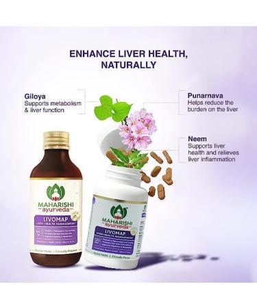 REVA Livomap Syrup Protects and rejuvenates liver function Made with active herbs Clinically tested 200ml - Buy Online on GoSupps.com