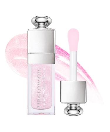 Unyoke Hydrating Lip Glow Oil-Lip care oil- Lip Oil Tinted for Lip Care and Dry Lips-Prevents Dry Cracked-Non-sticky Big Brush Head-Lip Plumping -Lip Oil gloss tinted-008