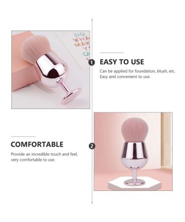 Beaupretty Blush Brush - Travel-Friendly Makeup Powder Brush for Women | Illumination & Foundation Tool | Pink Cosmetics Brush - Buy Online on GoSupps.com
