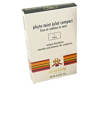 Sisley Phyto-Teint Eclat Compact Foundation 1 Ivory - Buy Online at [Your eCommerce Company] - Buy Online on GoSupps.com