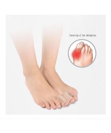 DEAVER Bunion Corrector Toe Straightener 5 PCS - Improved Silicone Toe Separators for Bunion Relief - Buy Online on GoSupps.com