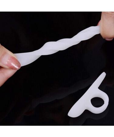 Silicone Gel Hammer Toe Straightener & Toe Separator - 8 Pairs for Foot Pain Relief & Bunion Protection - Buy Online on GoSupps.com