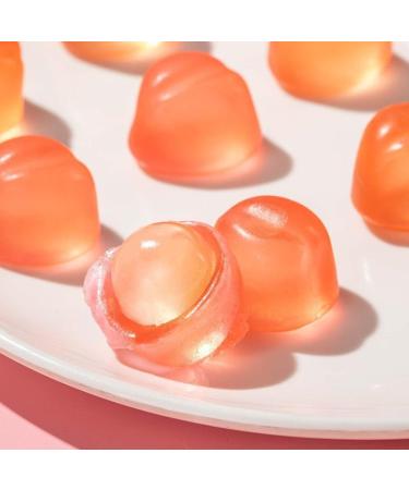White peach candy Peeled gummies 68g/pack Mixed fruit fudge 50% fruit juice content Cute and fun candies Healthy fruit snacks Green grape Dim sum Snack pack (White peach flavor 8 packs) White peach flavor 8 packs - Buy Online on GoSupps.com