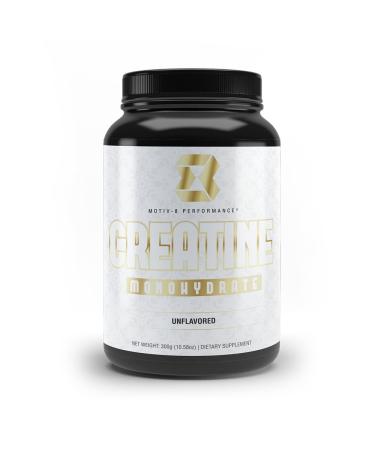 Motiv-8 Performance Pure Creatine Monohydrate Powder No Fillers Sodium or Sugar Supports Energy and Recovery (60 Servings Unflavored)