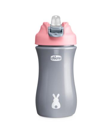 Chicco Rabbit Backpack & Pop-Up Cup Set Cute Pink Kids Backpack & 350ml Drinking Cup for Ages 2+ - Buy Online on GoSupps.com