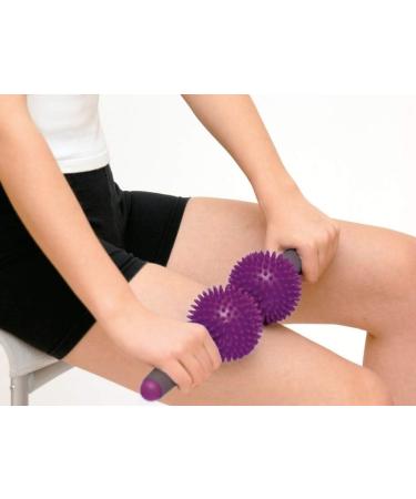 Buy SISSEL Spiky Twin Roller Lilac Massage Ball - Purple | 20x20 cm | International Shipping Available - Buy Online on GoSupps.com