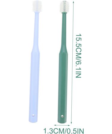 Beavorty 6 pcs Puppy -degree Portable Teeth Handheld Cat Clean Cleaning Plastic Pet Tooth Pets Dog Brush 1 count (Pack of 1) Assorted Colorx3pcs - Buy Online on GoSupps.com