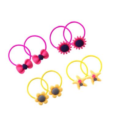 100 Pack Mix Colors Girls Elastic Hair Ties - Soft Rubber Bands & Ponytail Holders for Toddlers & Kids - Perfect Hair Accessories - Buy Online on GoSupps.com