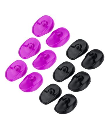 Hairdressing Ear Protector Professional Blow Dryer Hair 6 Pairs Ear Ear Shower Caps Ear Covers for Shower Ear Caps Shield Ear Covers Blow Dryer Professional Hair Dryer