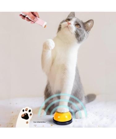 Dongker Pet Training Bells - 2 Pack Dog Door Bells for Potty Communication & Cleanliness - Large Button Yellow - Buy Online on GoSupps.com