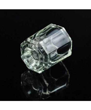 2pcs Nail Acrylic Liquid Cups Powder Dish Replacement Glass Crystal Cups Polish Glassware Tools (Octogonal) Powder Dappen Dish - Buy Online on GoSupps.com