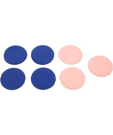 Verdant Touch 7 Pack Makeup Puff Round Soft Air Cushion Puff for Wet and Dry Use Dark Blue Pink - Buy Online on GoSupps.com