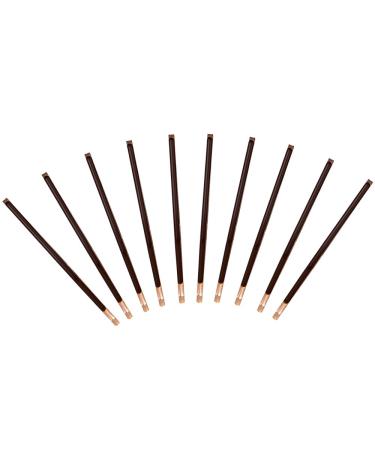 Yishenyishi 10 Pack Brown Curved Jumbo Bobby Pins Hair Clips - Hair Accessories - Buy Online on GoSupps.com
