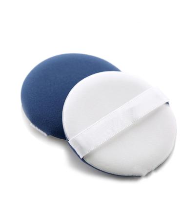 Housoutil Powder Puff Make up Sponges for Face Non Latex Puff Puff Blueberies Blueing Airsodt Lip Gloss Ligth Blue Face Sponges Blending Facial Puff Makeup Puff Major