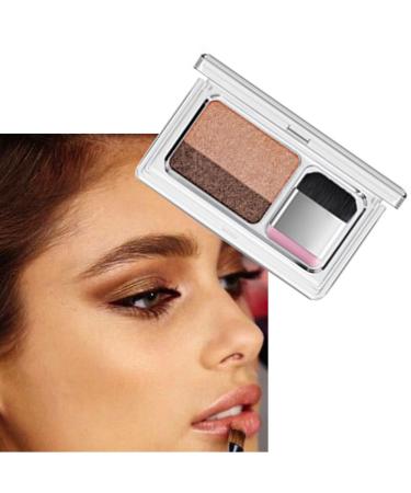 Shop Two-Color Glitter Eyeshadow for Beginners - Waterproof & Long Lasting | Pearl Camel Assorted Colors - Buy Online on GoSupps.com