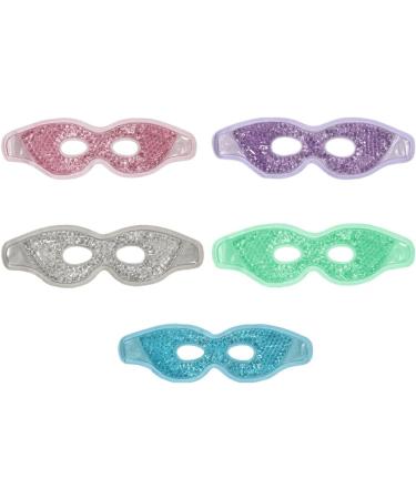 Dajidafu Men Gel Cooling Eye Cover Cold Compress Skin Care Beauty Sleeping Pad Adjustable Headband Pouch Removal Salon Travel Green - Buy Online on GoSupps.com