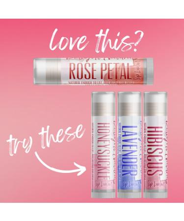 Delight Naturals Rose Petal Lip Balm - Three Pack 3 Pack - Buy Online on GoSupps.com