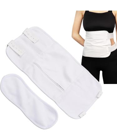 Reusable Castor Oil Pack Set - Washable Waist & Neck Packs for Liver Detox Constipation Relief Insomnia & Relaxation - Buy Online on GoSupps.com
