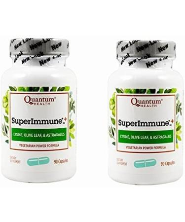 Quantum Health Super Immune 90 Vegetarian Capsules - Pack of 2 - Buy Online on GoSupps.com