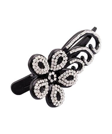 Haarschmuck Haarklammer Haarklemme Haarspange Strass Bl te Klammer Spange Hair