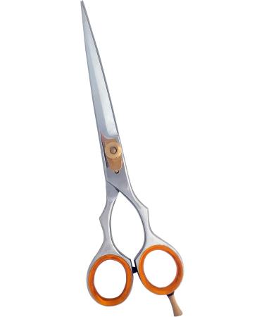 YSCARE Professional Hairdressing Barber Scissor - Stainless Steel Hair Cutting Shears for Salon Barbers - 6.5 inch (Silver) - Buy Online on GoSupps.com