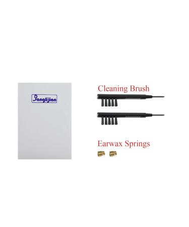 Banglijian Hearing Amplifier Accessories - Earwax Springs & Brushes for Optimal Hearing Care - Buy Online on GoSupps.com