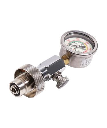 Scuba Diving Tank Pressure Testing Checker 232/300 Bar with 400 Bar/6000 Psi Gauge - Buy Online on GoSupps.com