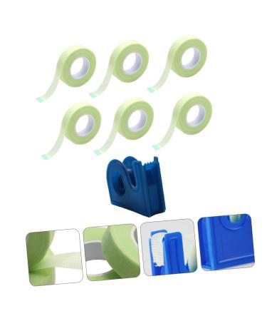 Housoutil Grafting Eyelash Tape - Best Adhesive & Non-Woven Fabric for Eyelash Extensions - 6.8x4.5cm Blue with Cutter - Buy Online on GoSupps.com