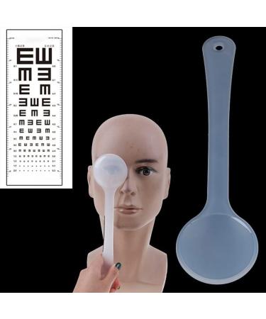 Vepoty Professional Eye Examination Occluder - Handheld Pinhole Plastic Tool for Accurate Vision Tests - Ideal for Optometrists - Buy Online on GoSupps.com