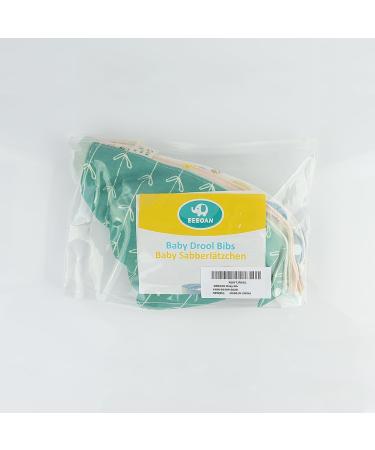Beboan Baby Triangular Scarf Bibs | 10 Musselin Neckerchiefs for Girls | Soft & Absorbent Drool Bibs - Buy Online on GoSupps.com