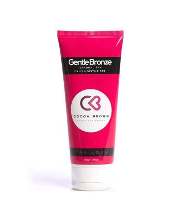 Cocoa Brown Gentle Bronze Gradual Tanning Lotion - Sunless Tanning Lotion for Face and Body - Moisturizing Self Tanning Lotion (7 fl oz)