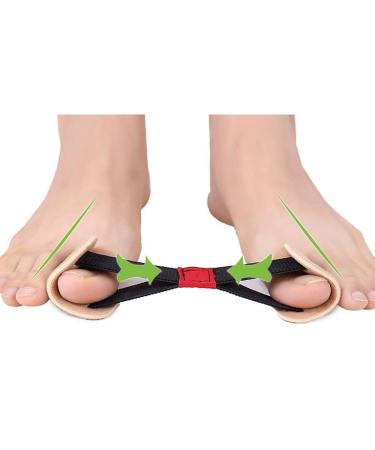 CN Herb Hallux Valgus Training Belt Corrector - Day & Night Toe Exercise with Puller for Big Toe Alignment - Buy Online on GoSupps.com
