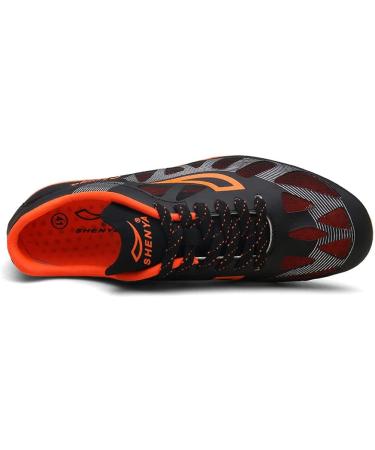 Ailishabroy Track and Field Spikes Shoes - Unisex Professional Running Nail Spikes - Size 9.5 - Black - Buy Online on GoSupps.com