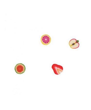 Buy Creative Nail Art Decoration - Cute Fresh Fruit Polymer Clay Sticks (12 Patterns) for International Shipping - Perfect for DIY Nail Design - Buy Online on GoSupps.com
