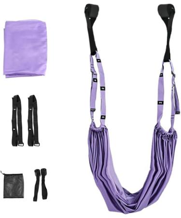 Avcxec Yogagurt Stretching Band - Yoga Strength Training & Flexibility Set for Pilates Ballet & Gymnastics | Inversion Stretch Bands (Lila) - Buy Online on GoSupps.com