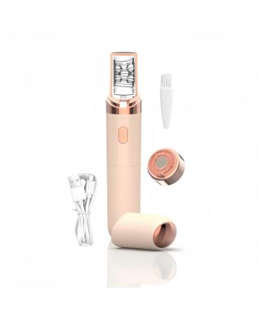 EpilSmooth pilateur Visage Xandora - pilateur Visage Femme Doux Et Pr cision pilation Sans Douleur Lumi re LED (Beige)