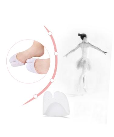 2 Pairs Gel Big Toe Caps - Soft Protective Toe Covers for Shoe Comfort and Pointe Cushion Support - Buy Online on GoSupps.com