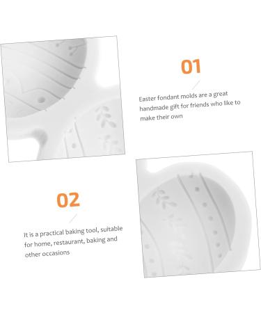 Zerodeko Mold Biscuit Wax Animal Cake Fondant Easter Eggs Pa Soap Easter Egg Candy Moulds Bunny Stencil Festival Baking Accessory Polymer Clay DIY Baking Moulds Dessert Cartoon Silica Gel - Buy Online on GoSupps.com