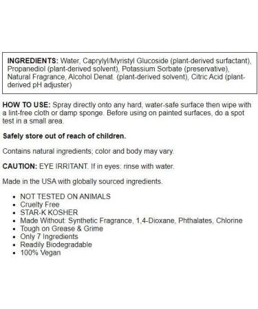 Parsley Plus All Surface Cleaner 22 oz - Eco-Friendly Multi-Surface Cleaner for Home & Kitchen | International Shipping Available - Buy Online on GoSupps.com