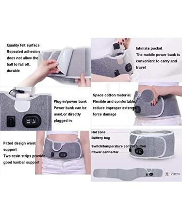 Buy Heating Cushions & Belts | Electrically Heated Back Support with Vibration Massage for Herniated Disc Sciatica & Scoliosis - Fast Shipping Worldwide - Buy Online on GoSupps.com