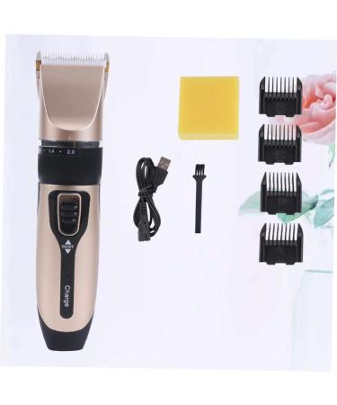 Beavorty Electric Hair Clipper Set - Professional Hair Shaver & Salon Cutters | Premium Power Tools for Perfect Hair Styling | 18.5x4.5cm Tyrant Gold - Buy Online on GoSupps.com