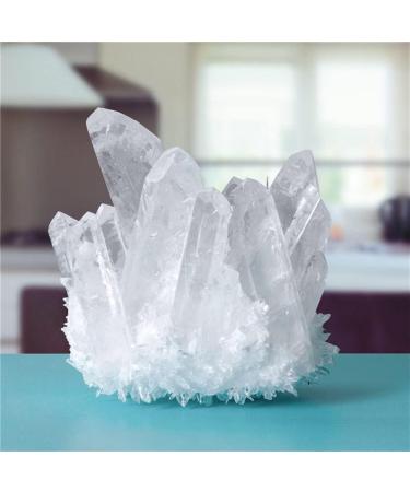 Natural Crystal Cluster Rock Quartz Minerals Rough Stone Stones Home Decoration 500-650g Suitable for Furniture Decoration Full of Texture (Color : Green) - Buy Online on GoSupps.com