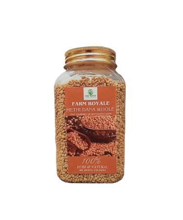 Farm Royale Methi Dana/Fenugreek - 250g | 100% Natural Pure and Fresh Culinary Delight/Export quality