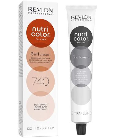Revlon Nutri Color 740 Light Copper 100 ml (Pack of 1)