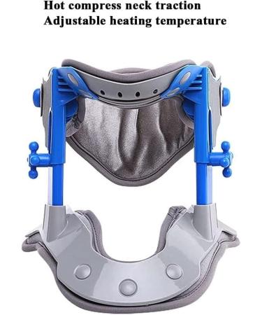 SAFWEL Neck Support Bandage | Ergonomic Neck Traction Device for Adjustable Comfort - International Shipping Available - Buy Online on GoSupps.com