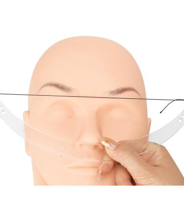 kawehiop Eyebrow Ruler Tool Cosmetic Fittings Positioning Tools Ladies Eye Brow Drawing Stencil Measurement Makeup Fitting - Buy Online on GoSupps.com