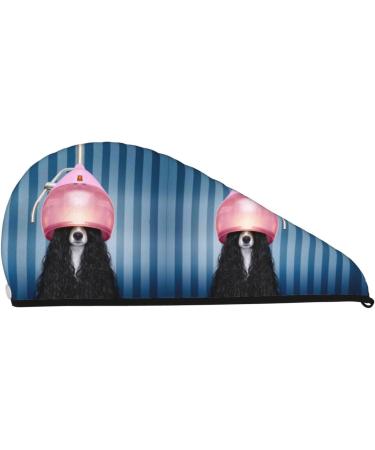 Super Absorbent Microfiber Hair Towel for Dogs | Quick Dry Coral Velvet Wrap for Long & Curly Hair Women - Buy Online on GoSupps.com