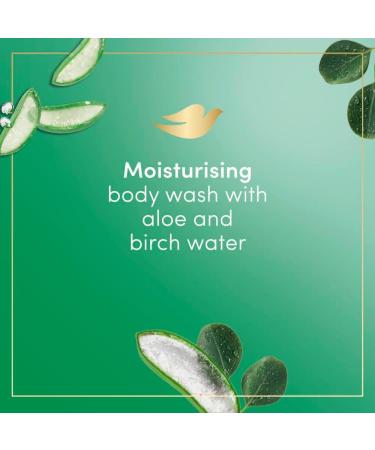 Dove Dove Advanced Care Moisturizing Shower Gel with Aloe and Birch Water 12 x 400 ml - Buy Online on GoSupps.com