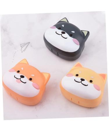 Ultechnovo 6 STK Contact Lens Container Set - Eye Care Storage Boxes with Mirror and Travel Case - Plastic Holders for Contact Lenses (2pcs) 7.5x6.5x4.5cm - Buy Online on GoSupps.com