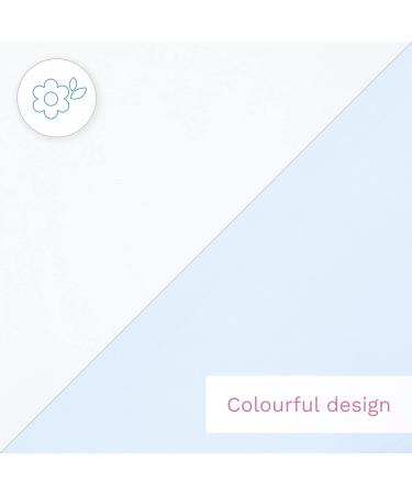 Baby Swaddle Wrap Blanket | Newborn Cotton Swaddling Sleeping Bag 0-3 Months (Blue) - Buy Online on GoSupps.com